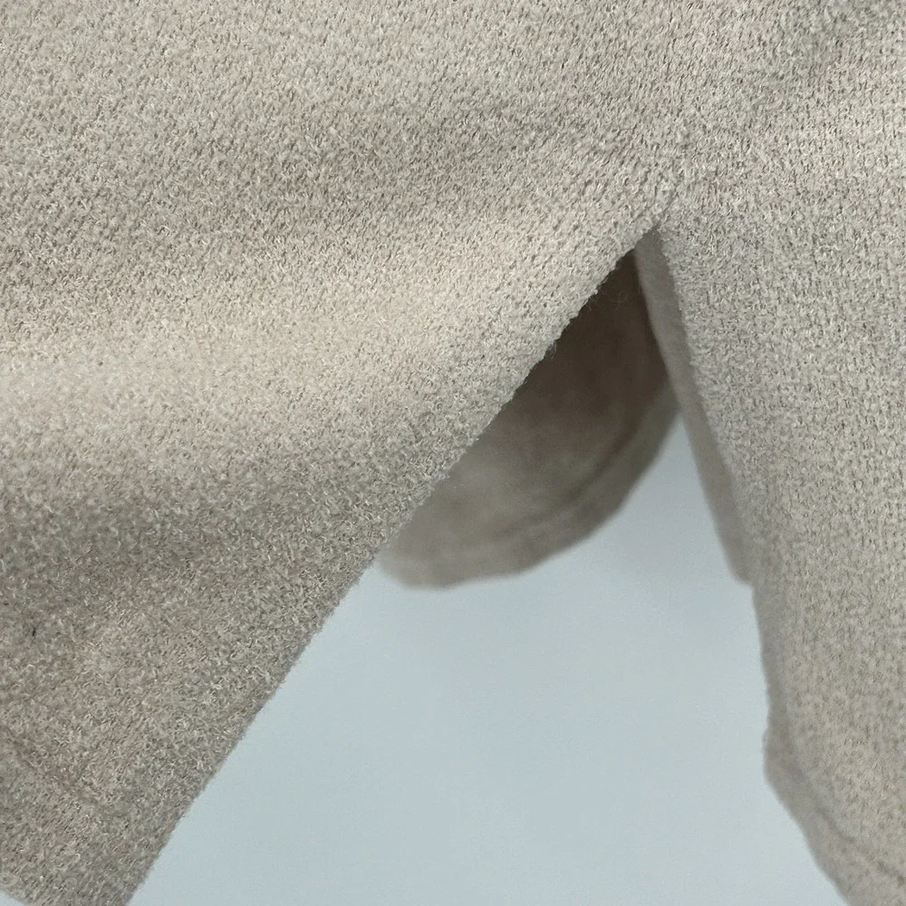 Barefoot Dreams Cozychic Ultra Lite Cowl Neck Pullover Sz 1X‎ Beige Plush Lounge